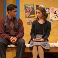 Brandon Billings, Molly Bibeau, Adams State Theatre Production The Diary of Anne Frank
