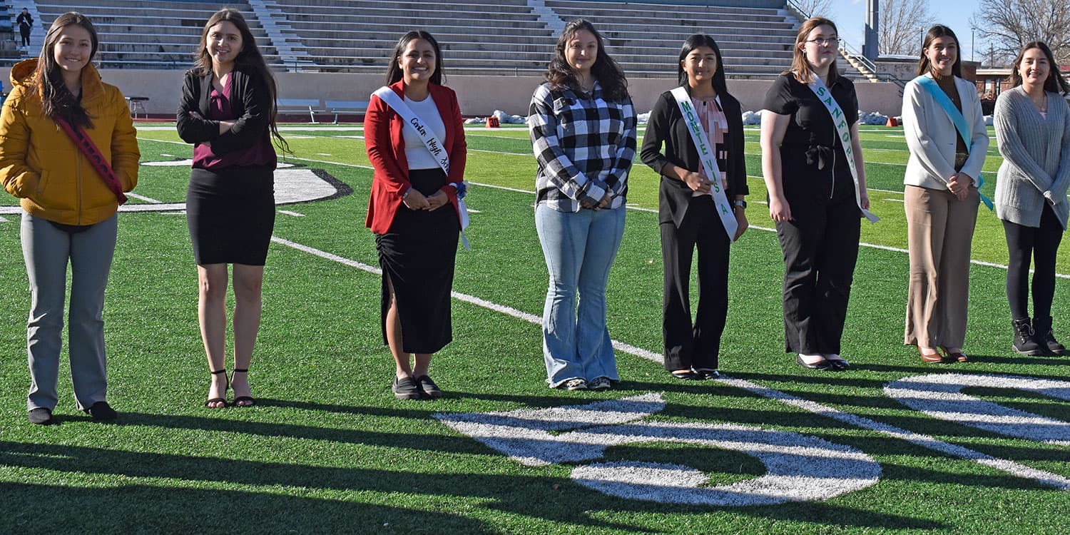 2024 Adams State University Annual Spud Bowl Halftime Introduce Candidates