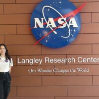 Nohemi Rodarte at NASA summer internship